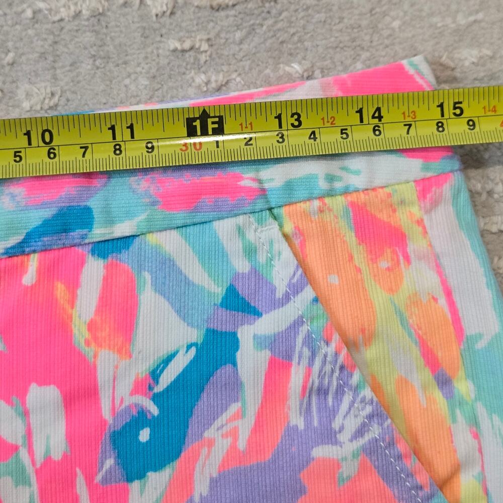 Lilly Pulitzer Buttercup Short Its Always Summer Somewhere Colorful Print 0 - Picture 6 of 7